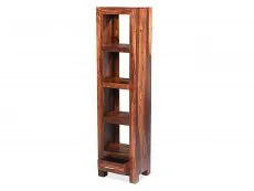 Archers Archers Santa Clara 1 Drawer Acacia Tall Narrow Wooden Bookcase (Assembled)