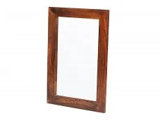 Archers Santa Clara Acacia Small Wooden Wall Mirror