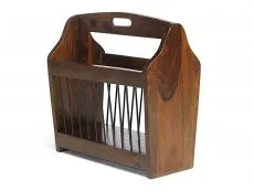 Archers Archers Santa Clara Acacia Wooden Magazine Rack