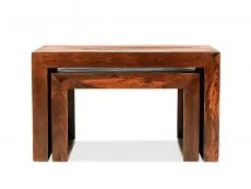 Archers Santa Clara Acacia Wooden Nest of Tables (Assembled)