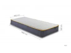 SleepSoul SleepSoul Balance Memory Pocket 800 3ft Single Mattress in a Box