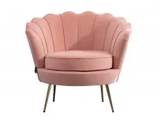 Birlea Furniture & Beds Birlea Ariel Coral Fabric Chair