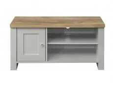 Birlea Furniture & Beds Birlea Highgate Grey and Oak Effect Small TV Unit