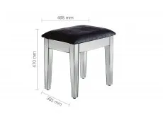 Birlea Furniture & Beds Birlea Valencia Stool