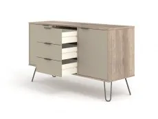 Core Products Core Augusta Driftwood and Calico Medium Sideboard with 2 Door 3 Drawer