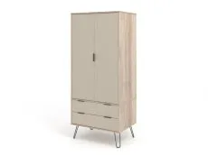 Core Products Core Augusta Driftwood and Calico 2 Door 2 Drawer Double Wardrobe