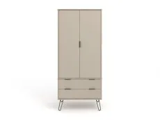 Core Products Core Augusta Driftwood and Calico 2 Door 2 Drawer Double Wardrobe