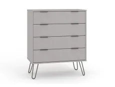 Core Products Core Augusta Grey 4 Drawer Chest of Drawers