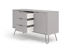 Core Products Core Augusta Grey Medium Sideboard with 2 Door 3 Drawer