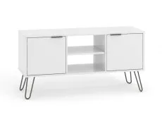 Core Products Core Augusta White 2 Door Flat Screen TV Unit