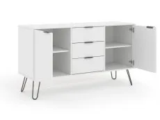 Core Products Core Augusta White Medium Sideboard with 2 Door 3 Drawer