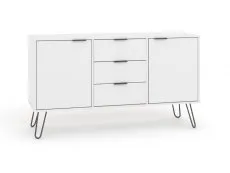 Core Products Core Augusta White Medium Sideboard with 2 Door 3 Drawer