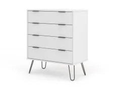 Core Products Core Augusta White 4 Drawer Chest of Drawers