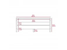 Core Products Core Brooklyn Pine Effect Coffee Table