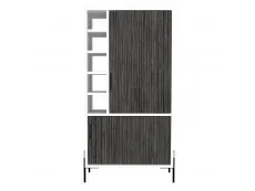 Core Products Core Dallas White and Grey Oak Drinks and Storage Bar