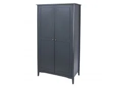 Core Products Core Como Midnight Blue 2 Door Wardrobe