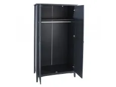 Core Products Core Como Midnight Blue 2 Door Wardrobe