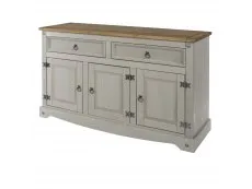 Core Products Core Corona Grey and Pine Medium Sideboard