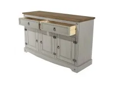 Core Products Core Corona Grey and Pine Medium Sideboard