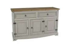 Core Products Core Corona Grey and Pine Medium Sideboard