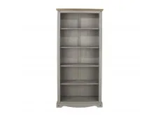 Core Products Core Corona Grey and Pine Tall Bookcase