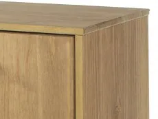 Core Products Core Texas 2 Door 3 Drawer Waxed Pine Medium Wooden Sideboard