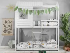 Birlea Furniture & Beds Birlea Adventure 3ft White Wooden Bunk Bed Frame