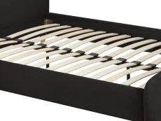 Birlea Furniture & Beds Birlea Otley 4ft6 Double Charcoal Boucle Fabric Bed Frame