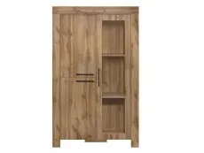 Birlea Furniture & Beds Birlea Compton Oak 2 Door Display Cabinet