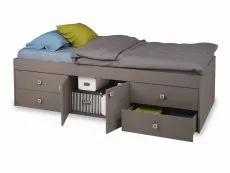 Kidsaw Kidsaw Captain's 3ft Single Grey Cabin Bed Frame