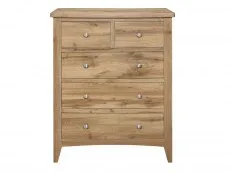 Birlea Furniture & Beds Birlea Hampstead Oak 3+2 Drawer Chest of Drawers