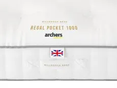 Millbrook Beds Millbrook Regal Pocket 1000 2ft6 Small Single Mattress