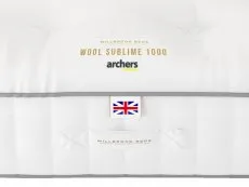 Millbrook Beds Millbrook Wool Sublime Ortho Pocket 1000 4ft6 Double Mattress