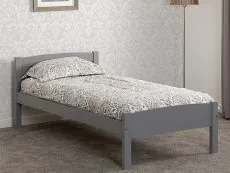 Seconique Seconique Amber 3ft Single Grey Wooden Bed Frame