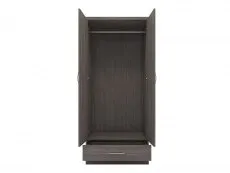 Seconique Seconique Nevada Black 4 Piece Bedroom Furniture Package