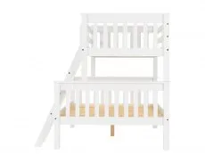 Seconique Seconique Neptune 3ft plus 4ft White Wooden Triple Bunk Bed Frame