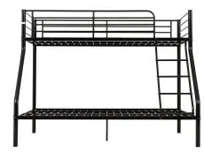 Seconique Seconique Tandi 3ft plus 4ft6 Black Metal Triple Bunk Bed Frame