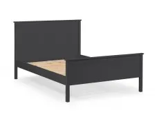 Julian Bowen Julian Bowen Maine 3ft Single Anthracite Wooden Bed Frame