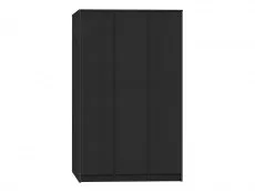 Seconique Seconique Malvern Black 3 Door Triple Wardrobe