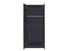 Seconique Seconique Malvern Grey 2 Door Double Wardrobe