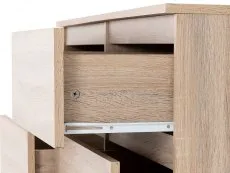 Seconique Seconique Malvern Sonoma Oak 4+4 Drawer Chest of Drawers