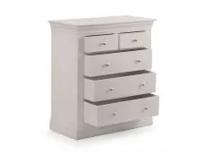 Julian Bowen Julian Bowen Clermont 3+2 Light Grey Chest of Drawers