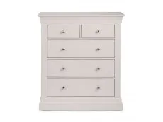 Julian Bowen Julian Bowen Clermont 3+2 Light Grey Chest of Drawers