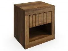 GFW GFW Cartmel Knotty Oak 1 Drawer Lamp Table