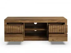 GFW GFW Cartmel Knotty Oak 4 Drawer TV Unit