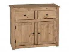 Seconique Seconique Panama Waxed Pine 2 Door 2 Drawer Sideboard