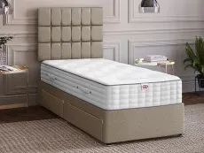 Millbrook Beds Millbrook Wool Sublime Medium Pocket 8000 2ft6 Small Single Divan Bed