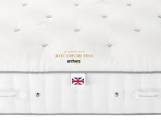 Millbrook Beds Millbrook Wool Sublime Firm Pocket 8000 4ft6 Double Divan Bed