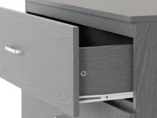 Seconique Seconique Felix Grey 3 Drawer Chest of Drawers