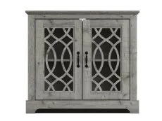 GFW GFW Amelie Mexican Grey 2 Door Compact Sideboard